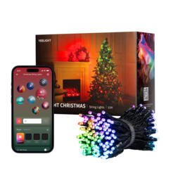 Yeelight Smart Holiday String Lights -12V-200L-10m-BLE – RGB Ambient & Mood Decorative Lights with App Control & Music Sync for Home, Party & Seasonal Decoration - thumbnail 1