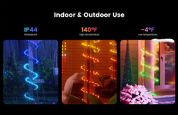 Yeelight Smart Holiday String Lights -12V-200L-10m-BLE – RGB Ambient & Mood Decorative Lights with App Control & Music Sync for Home, Party & Seasonal Decoration - thumbnail 6