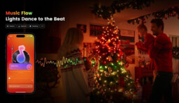 Yeelight Smart Holiday String Lights -12V-200L-10m-BLE – RGB Ambient & Mood Decorative Lights with App Control & Music Sync for Home, Party & Seasonal Decoration - thumbnail 7