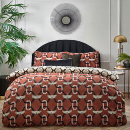 Furn Duvet Cover Set Avalon Brick King - thumbnail 1