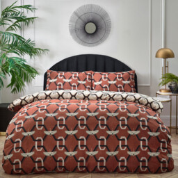 Furn Duvet Cover Set Avalon Brick King - thumbnail 4