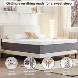 Twirest Memory Foam Mattress Single 180 x 200 x 25 cm - thumbnail 2