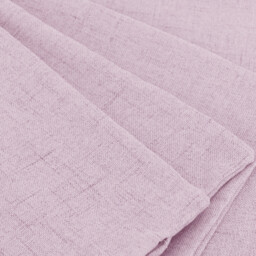 Deconovo faux linen cushion cover light pink color 50*50cm 1pc - thumbnail 4