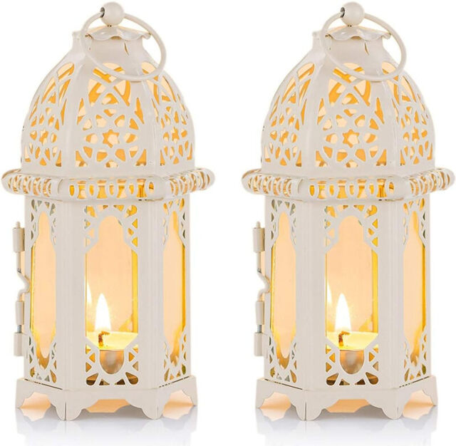 Ramadan Lantern Decorations for Home Set of 2 - image 1
