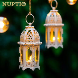 Ramadan Lantern Decorations for Home Set of 2 - thumbnail 7