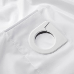 Croydex Shower Curtain Hook n Hang Proseal®White 180x180cm - thumbnail 2