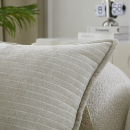 MEROPE, Polyester Classic Multicolor Cushion Cover, 50x50cm, beige, 1pack - thumbnail 3