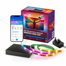 "WIZ Smart Lighting LED Strip RGBIC for 55""-65"" TVs & Sync Box Kit" - thumbnail 7