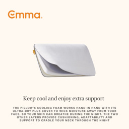 Emma Pillow Adapt Memory Foam Medium Firm - thumbnail 2