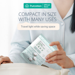 Purcotton Disposable Cotton Bath Towel Mini 1 pc 100cm*60cm - thumbnail 7