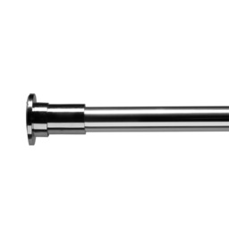 Croydex Shower Curtain Rod Stick n Lock™ Telescopic Chrome 110-260cm - thumbnail 2
