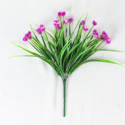 Yuejia 4P CS 13.39in/34cmArtificial Spring Grass, Camellia, Starry Sky, Simulated Home Decor, Simulated Flower Decoration(Red lotus color) - thumbnail 7