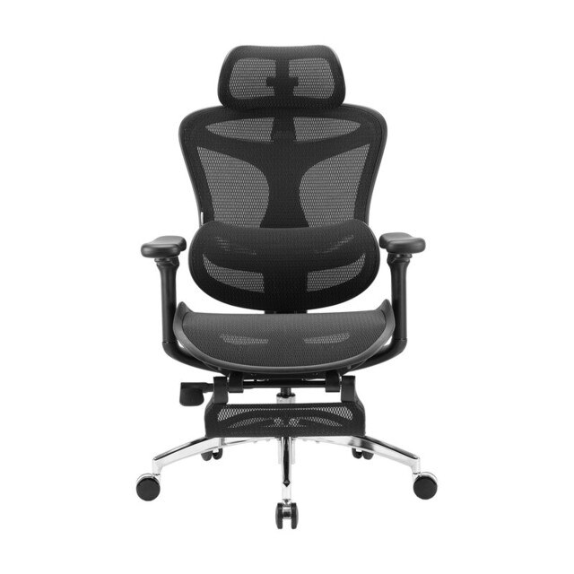 SIHOO Doro C300 Ergonomic Office Chair with Ultra Soft 3D Armrests, Dynamic Lumbar Support for Home Office, Adjustable Backrest Desk Chair with Pedal(Black) - image 1