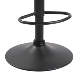 Bar Stools Remi Faux Distressed Leather Adjustable Height Brown 2pcs - thumbnail 6