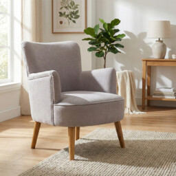 Armchair Keira Pearl Grey - thumbnail 1