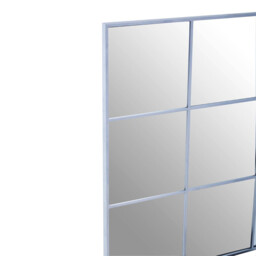 Interiors by Premier Wall Mirror Oriel Square Silver 95x95cm - thumbnail 4
