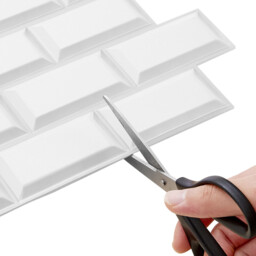 LIVINGANDHOME 12Pcs Self-Adhesive Wall Tile Stickers - thumbnail 2
