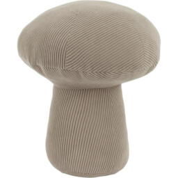 Wylder Door Stop Mushroom Corduroy Taupe - thumbnail 3