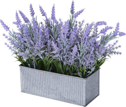 DDHS Fake Lavender Plant-1pcs - thumbnail 1