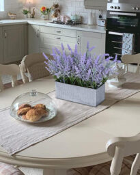 DDHS Fake Lavender Plant-1pcs - thumbnail 4