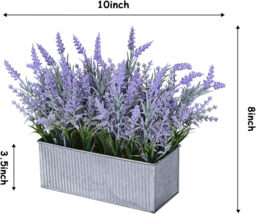 DDHS Fake Lavender Plant-1pcs - thumbnail 2