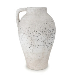 Candlelight Vase Urn Rustic Terracotta Stone Effect H:37.5cm - thumbnail 2