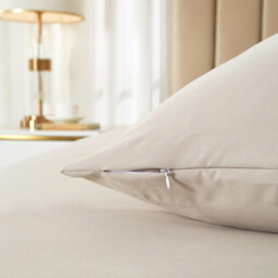 Meeallhome Washed Brushed All-Season Duvet Cover Set, 200×200 cm + Pillowcases 50×75 cm*2, Greige, 2-Piece Set - thumbnail 7
