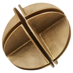 Fifty Five South Sculpture Prato Shaped Brass - thumbnail 5