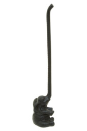 Maison by Premier Black Metal Elephant Toilet Roll Holder - thumbnail 5