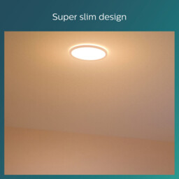 Philips Ceiling Light LED Luminaire Super Slim 3 Brightness Settings Warm White 18W D:30cm - thumbnail 3
