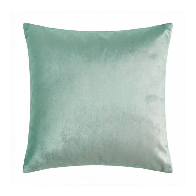 Deconovo DutchVelvet cushion cover light green color 50*50cm 1pc - image 1