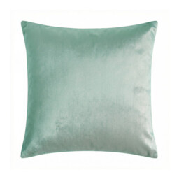 Deconovo DutchVelvet cushion cover light green color 50*50cm 1pc - thumbnail 1