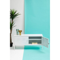 Interiors by Premier Sideboard Cabinet Academy Metal White - thumbnail 2