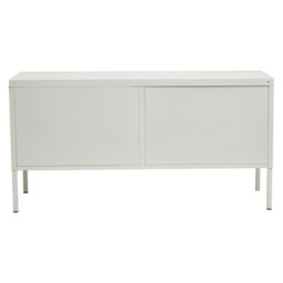 Interiors by Premier Sideboard Cabinet Academy Metal White - thumbnail 4