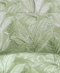 NightComfort Duvet Cover Set Madeira Reversible Green Double - thumbnail 5