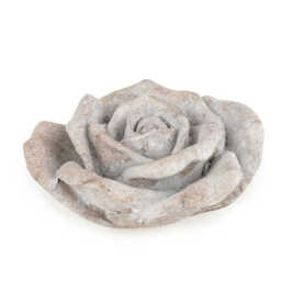 Candlelight Ornament Rose Washed Grey D:11cm - thumbnail 1