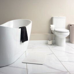 Addis Functional Diatomite Quick Dry Bath Mat - White - thumbnail 5