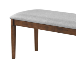 Dining Bench Orlando Walnut/Grey - thumbnail 7