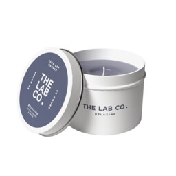 The Lab Co. Luxury Scented Candle - 30hrs Burn Time - Relaxing Fragrance with Cotton, Lavender and Jasmine - 100% Vegan Soy Wax - 180g wax weight - thumbnail 6