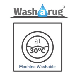 Washarug Rug Samira Rectangle Ice Blue 160x230cm - thumbnail 2