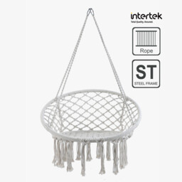 Terrabeta Garden furniture poly-cotton rope hammock chair - thumbnail 4