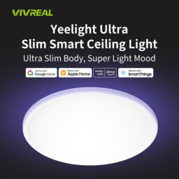 Yeelight Ultra Slim Smart Ceiling Light 0.98 inch Thin IP54 RGB Backlight WiFi App Voice Control ABS+PC YLXDD-0033, New Year Sale , Top gift picks - thumbnail 4