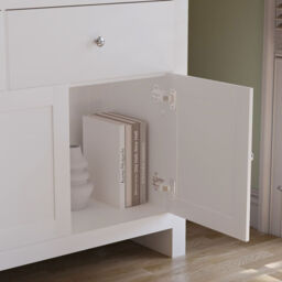 Vida Designs Sideboard Arlington 3 Doors 2 Drawers White/Oak Effect - thumbnail 6