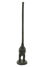 Maison by Premier Black Finish Elephant Toilet Roll Holder - thumbnail 5