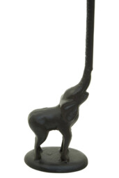 Maison by Premier Black Finish Elephant Toilet Roll Holder - thumbnail 4