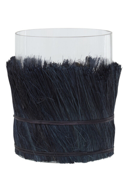 Interiors by Premier Candle Holder Kuta Black Large - image 1