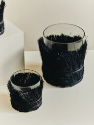 Interiors by Premier Candle Holder Kuta Black Large - thumbnail 3
