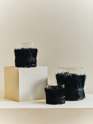Interiors by Premier Candle Holder Kuta Black Large - thumbnail 4