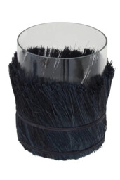 Interiors by Premier Candle Holder Kuta Black Large - thumbnail 2