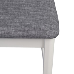 Dining Chairs Altona Grey/Charcoal 2pcs - thumbnail 3